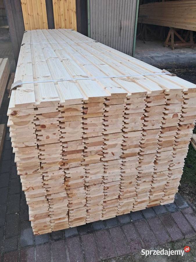 Deska elewacyjna sosnowa lamele podbitka Biskupice sprzedam
