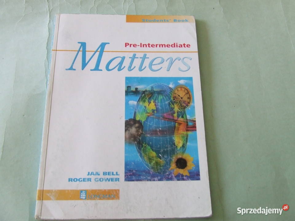 Matters Pre Intermediate Students Book Workbook miękka Oborniki Śląskie