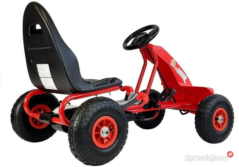 BAWIBUS pojazd GOKART NA PEDAŁY pompowane koła śląskie Myszków