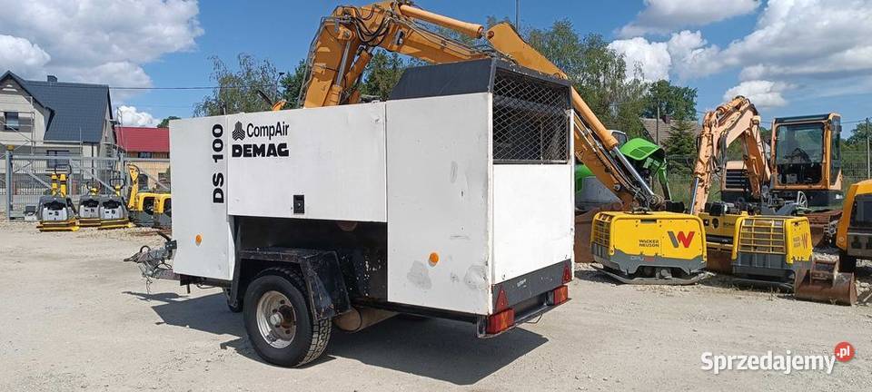 Kompresor śrubowy DEMAG DS 100 10 m3 Compair DS Sułów