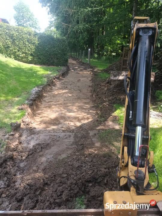 Wyburzenia prace ziemne utwardzanie placów Wykopy, roboty ziemne Bielsko-Biała
