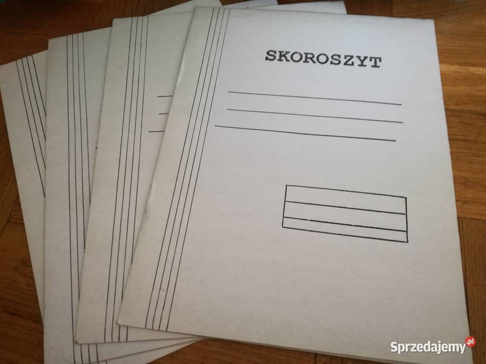 Linijka ekierka zeszyty A5okładkiskoroszyty