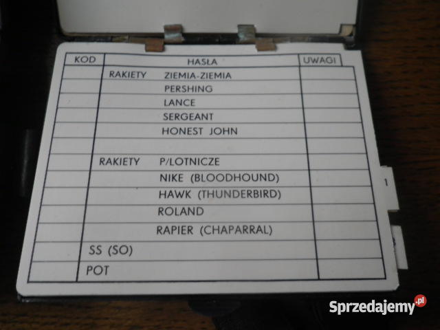 Nakolanniki lotnicze z PRL sprzedam