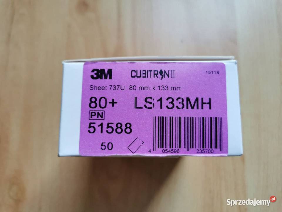 3M Wielootworowe arkusze ścierne 80 x 133 80 Gorzów Wielkopolski