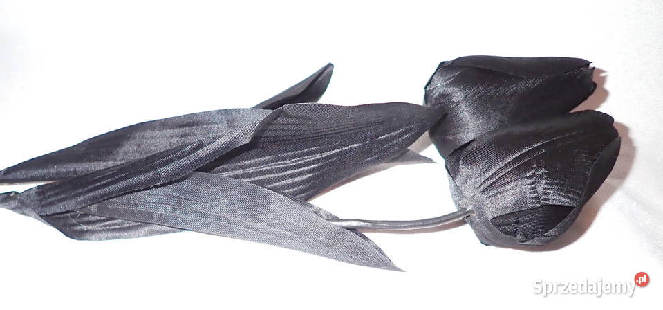 Tulipan czarny sztuczny Długi okazały 52 Pozostałe Siewierz