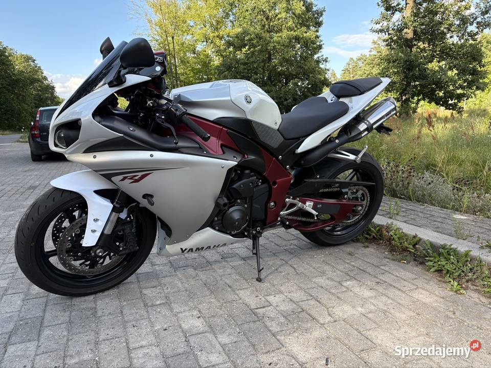 Yamaha R1 rn22 biała perła motocykl zadbana łódzkie Kutno