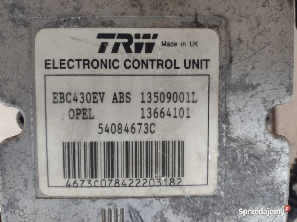 Pompa Abs Opel Vectra C GM TRW Szówsko