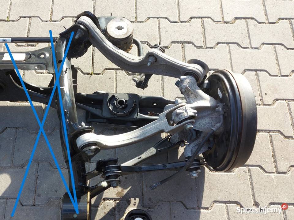 VW ID4 11A 2024r SUV 5D ZAWIESZENIE PRAWE TYŁ