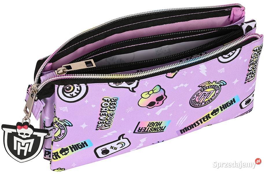 Piórnik 3 Przegrody Monster High Saszetka Best Mogilany
