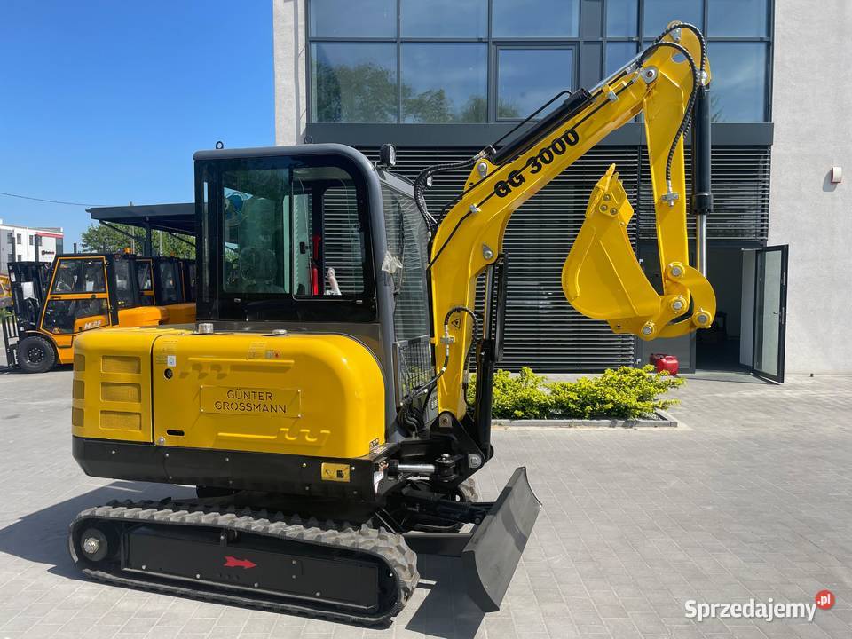 Gunter Grossmann nowa Koparka GG3000 kabina 3000 lubelskie