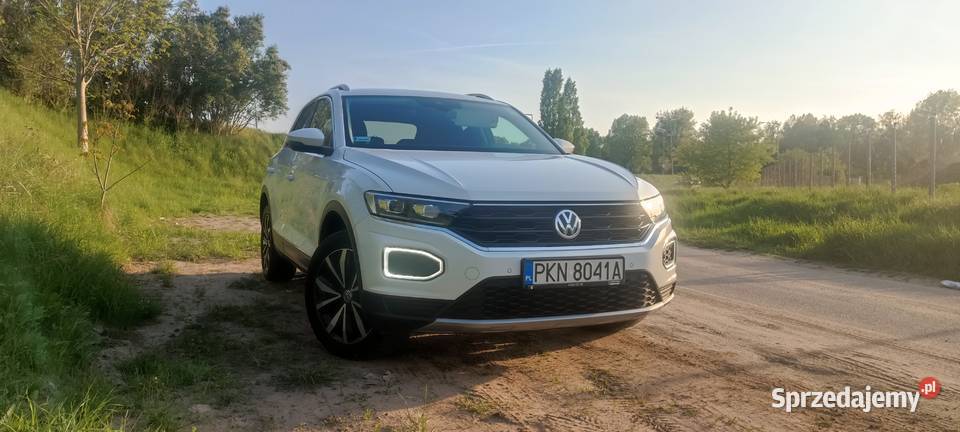 Volkswagen TROC 15 TSI 2020r Salon Polska asystent pasa ruchu wielkopolskie Konin sprzedam