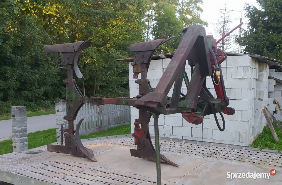 Pług obrotowy 2skibowy obracany hydraulicznie małopolskie sprzedam