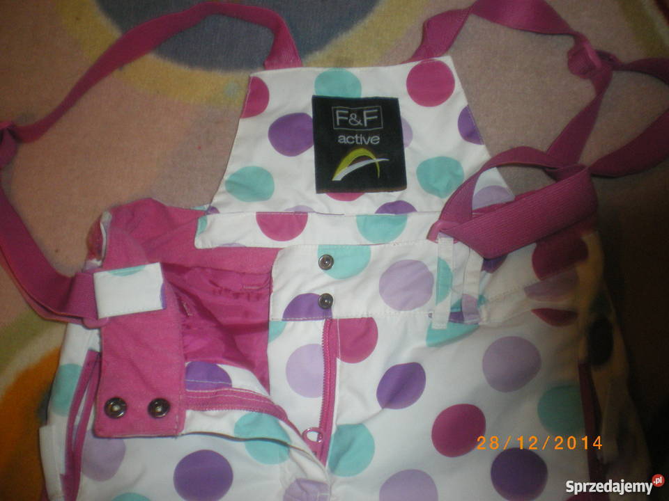 śliczne spodnie narciarskie FF active 116128 Katowice