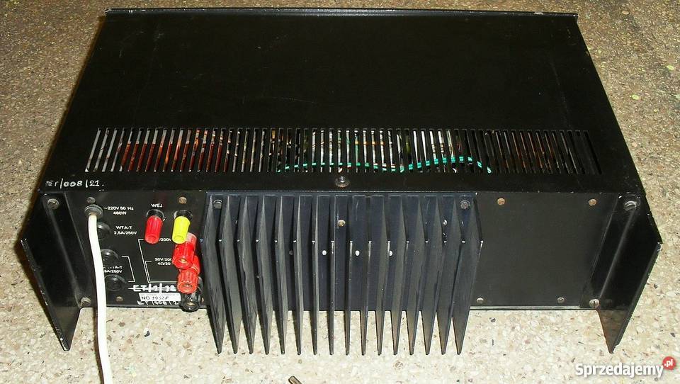 Wzmacniacz radiowęzłowy ELEKTRONIKA W200 200W sprzedam
