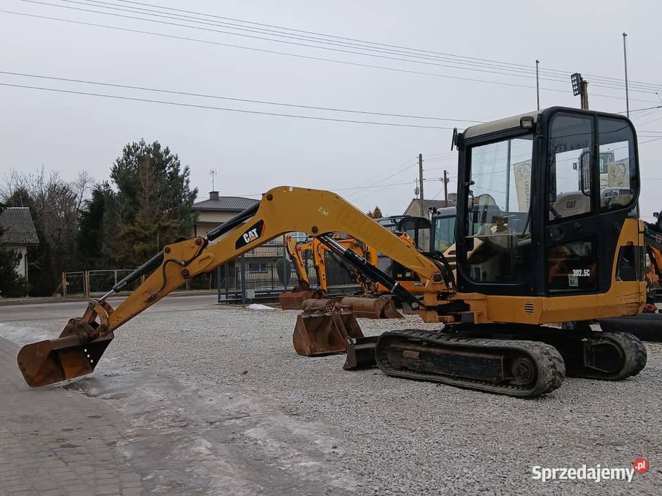 Mini koparka CAT 3025 z 2012r 2900 3 łyżki Koparki Złoczew
