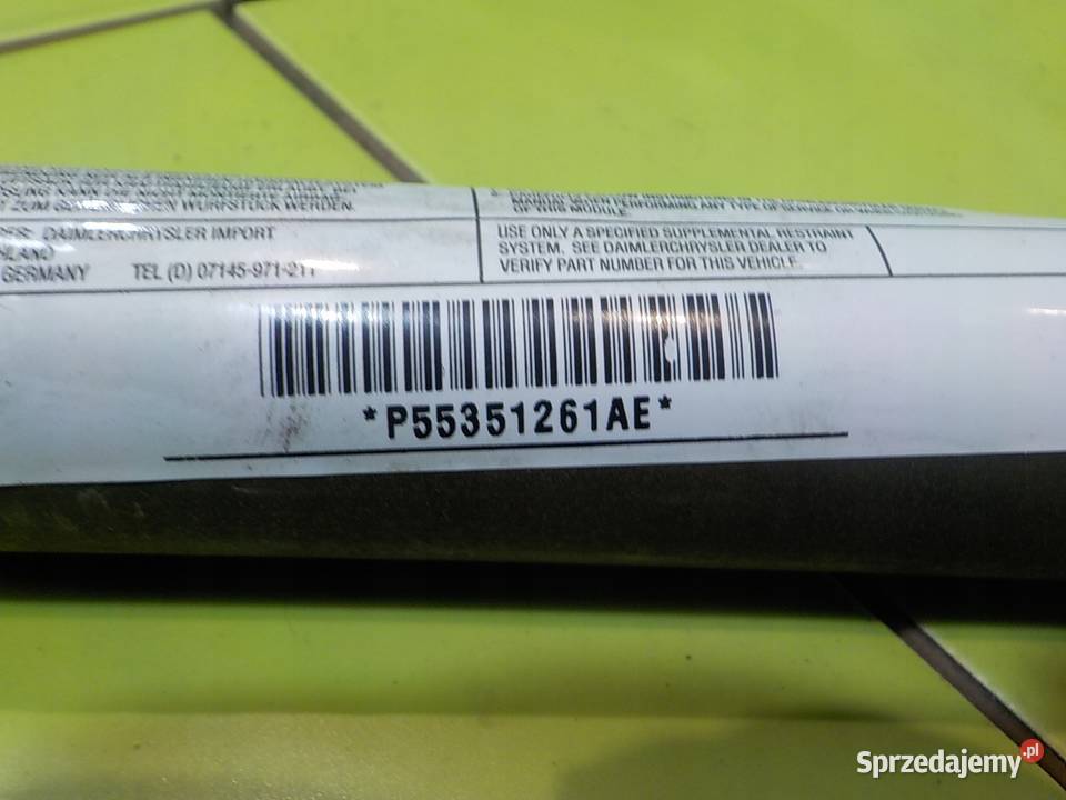 CHRYSLER SEBRING III 24 B 07r 4D kurtyna Suków