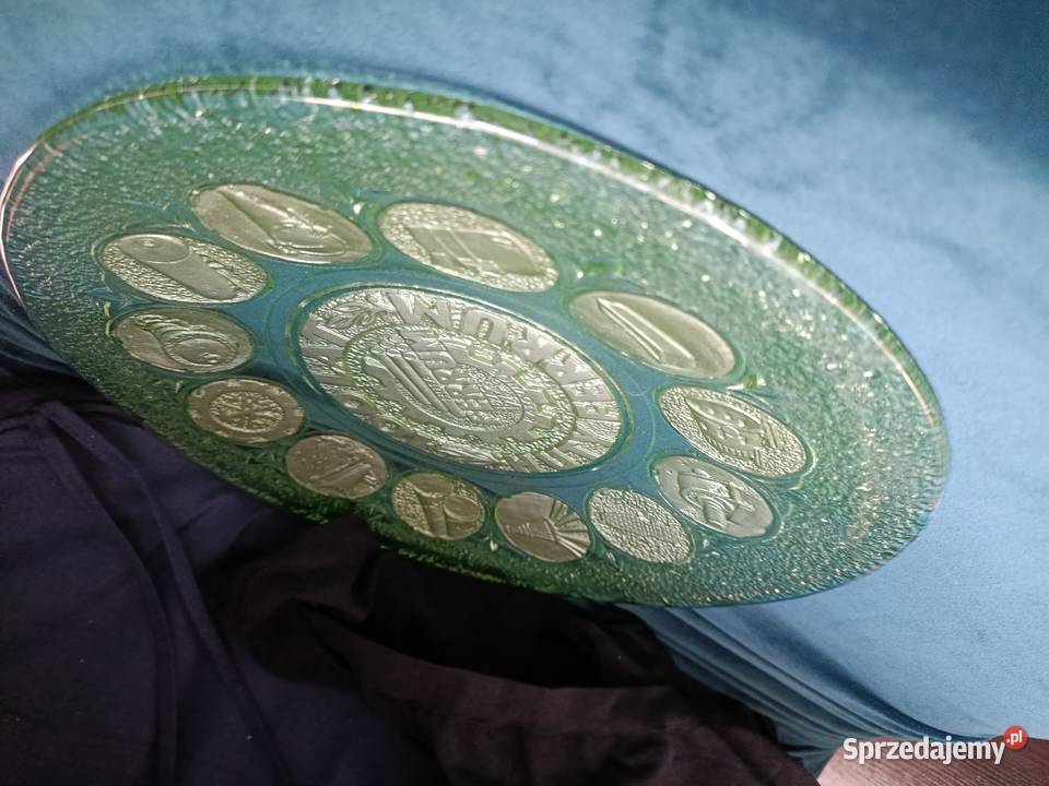 Talerz okolicznościowy huta Ferrum Ząbkowice PRL zachodniopomorskie Choszczno