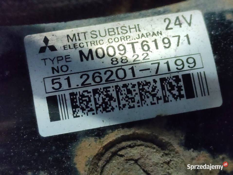 Rozrusznik MAN TGX TGS 51262017199 osobowe wielkopolskie Pleszew