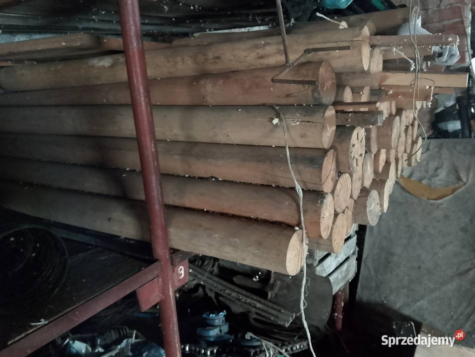 Suche drewniane Wałki tralki fi10 długość 110cm