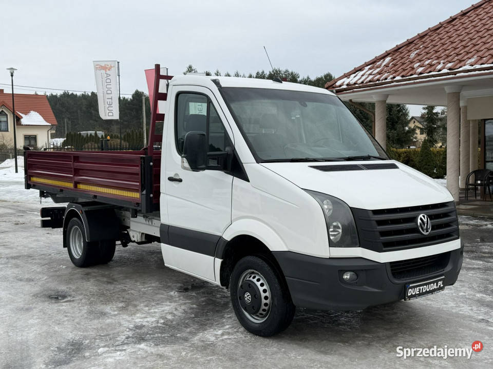 Volkswagen Crafter Nowa Zabudowa Wywrotka elektryczne szyby Widełki