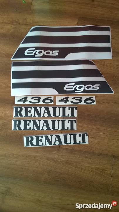 Naklejki Renault Ares 640 RZ Ergos Temis Cergos