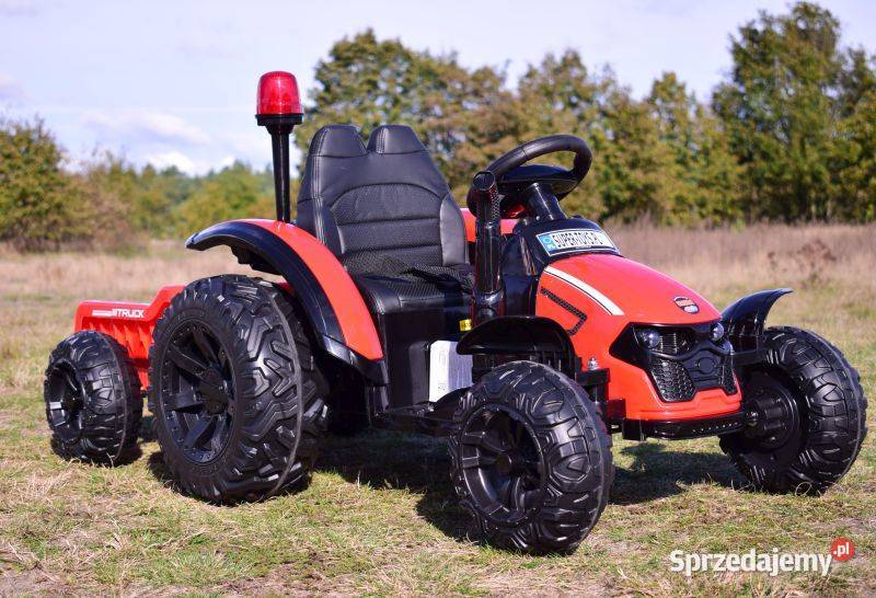 BAWIBUS Auto TRAKTOR XERION z przyczepą na Myszków