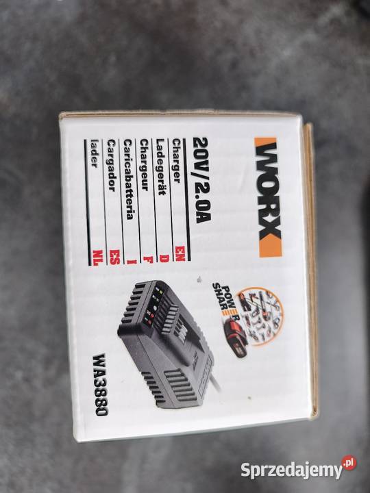 Ładowarka baterii WORX 20v 2A