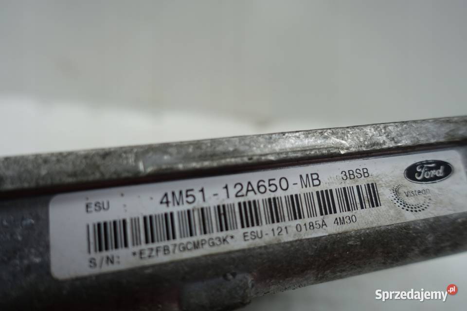 KOMPUTER SILNIKA Ford C 18 16V 4M5112A650MB osobowe Chełm