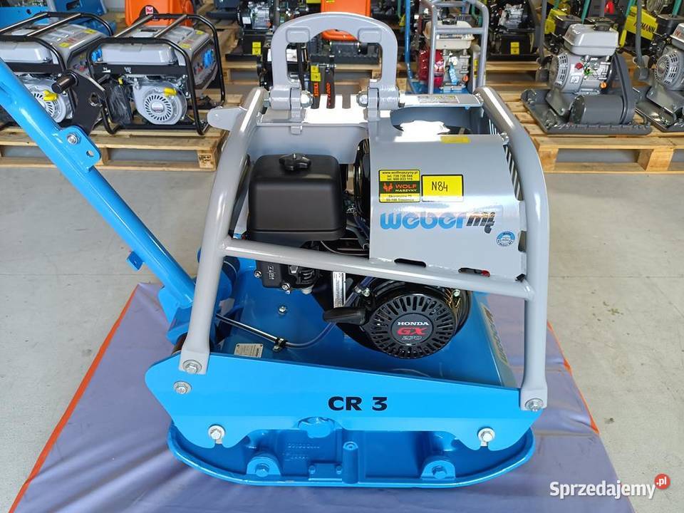 Zagęszczarka rewersyjna płyta WEBER CR 3 HD NOWA Skoroszów sprzedam