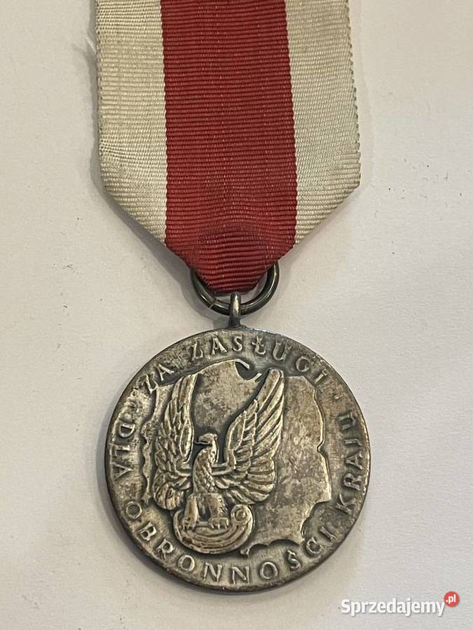Medal zasługi obronności kraju PRL Kraków