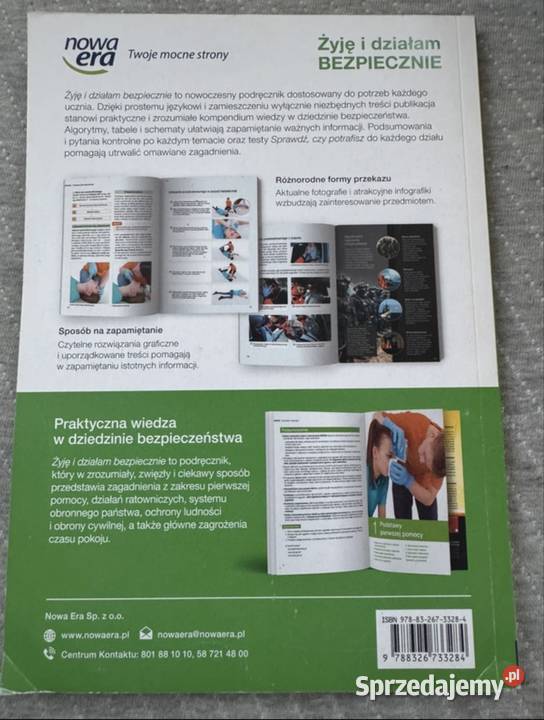 Podręcznik Żyje i działam BEZPIECZNIE miękka sprzedam