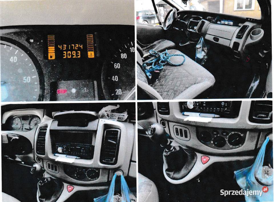 Syndyk sprzeda Opel Vivaro 50 ceny oszacowania Cychrowska Wola sprzedam