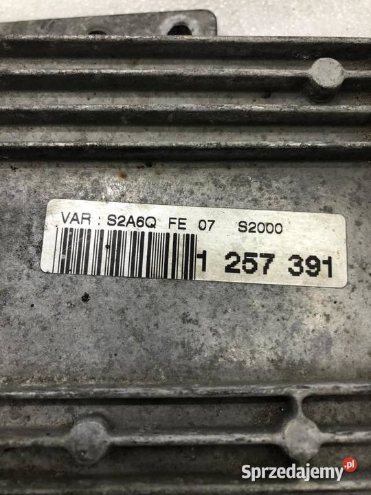 KOMPUTER SILNIKA PSA PEUGEOT 407 9637705980