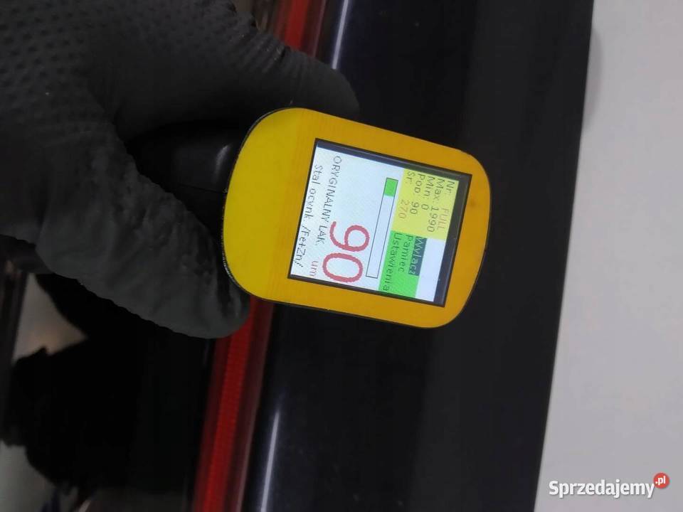 KLAPA TYŁ CZARNA VW Volkswagen Touran I 20032010