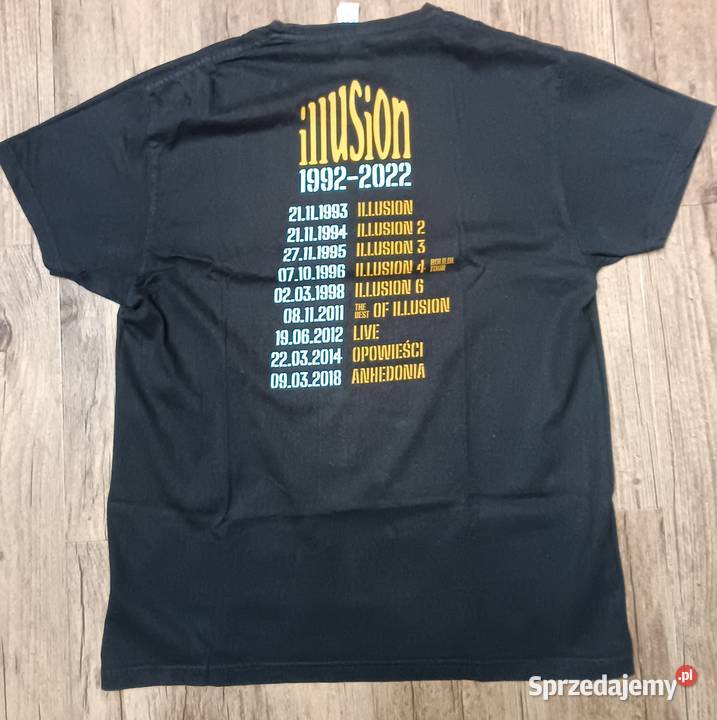 Illusion koszulka tshirt 30 lat Pozostałe Zbylitowska Góra