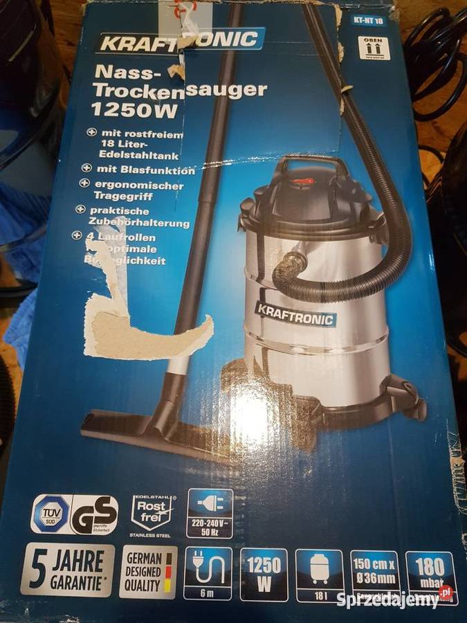 ODKURZACZ WARSZTATOWY KRAFTRONIC KTNT 18 wielkopolskie Głogowa