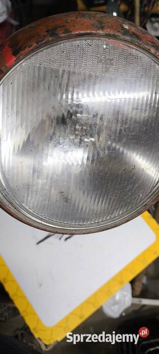 Lampa klosz odbłyśnik ramka oprawka żarówki jawa Lutoryż