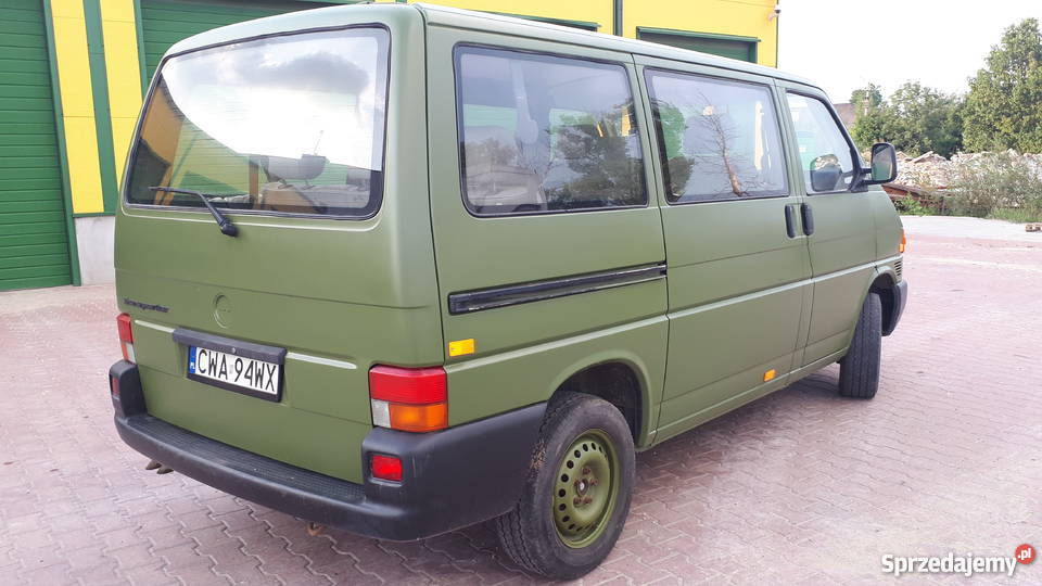 Transporter T4 24D z wojskaserwisowany kujawsko-pomorskie Wąbrzeźno