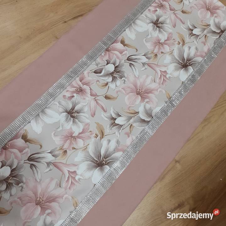 Zasłony pudrowy róż Mława