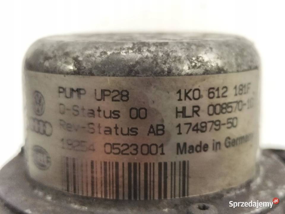 POMPA VACUM 1K0612181F Skoda Fabia III 2014 Rok produkcji 2019