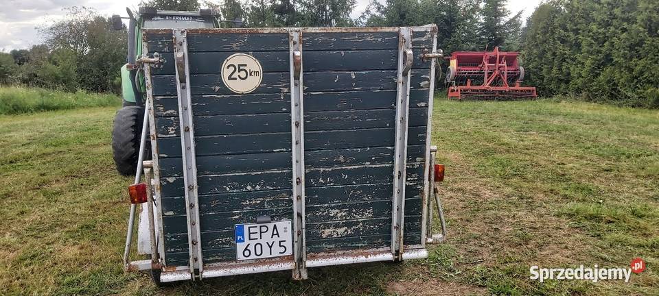 Przyczepka do przewozu zwierząt Jabłonowo Pomorskie sprzedam