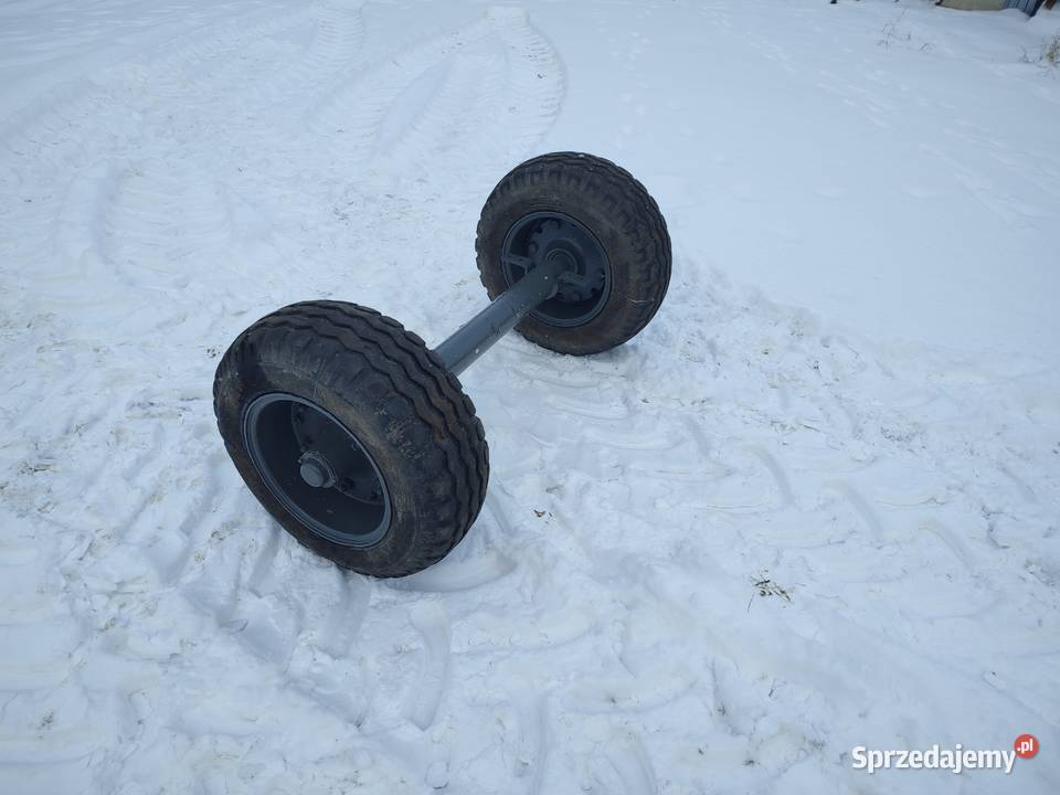 Oś z kołami 100 75 r15 do przyczepy jednoosiowej Pozostałe świętokrzyskie Sędziszów