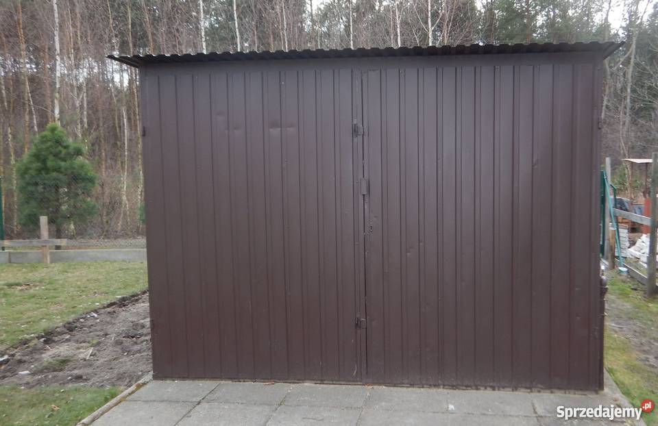 Garaż blaszak 3x5 ocynk malowany blacha podkarpackie
