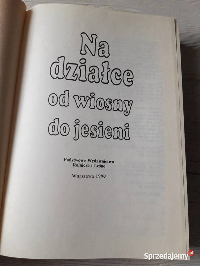 Na działce wiosny do jesieni 1990 Bielsko-Biała
