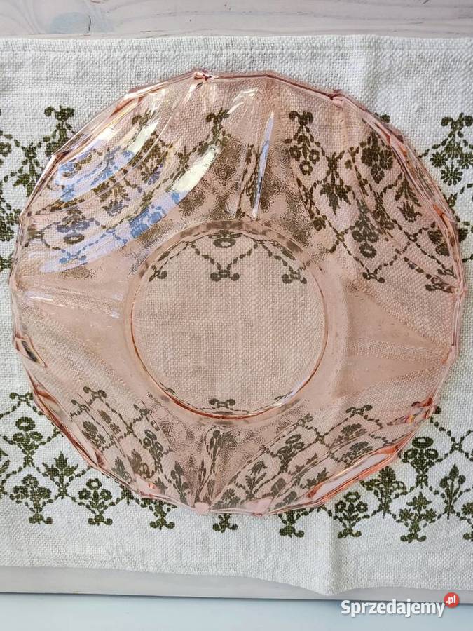 Talerz Patera łososiowa Ząbkowice Porcelana i szkło Głuchołazy