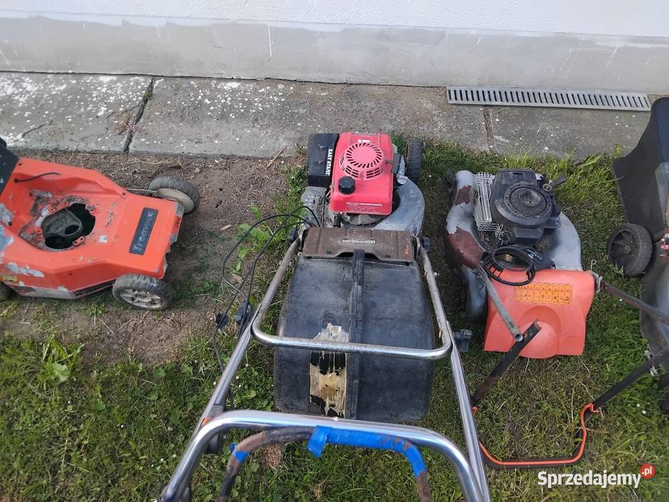 Kosiarki do trawy uszkodzone do naprawy na