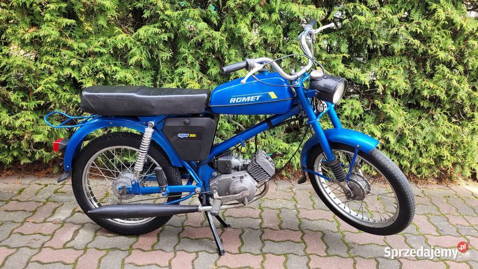 Romet ogar 205 oryginał Motocykle, skutery, quady Rudka