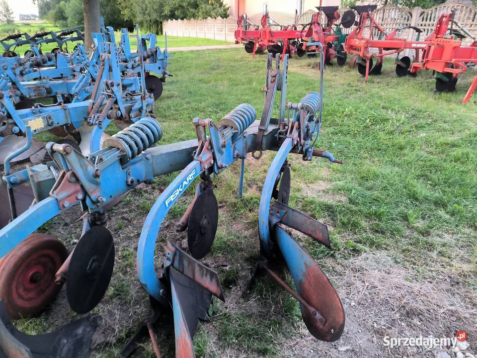 Pług Kverneland 4 skibowy 14 Overum Agrolux podlaskie sprzedam