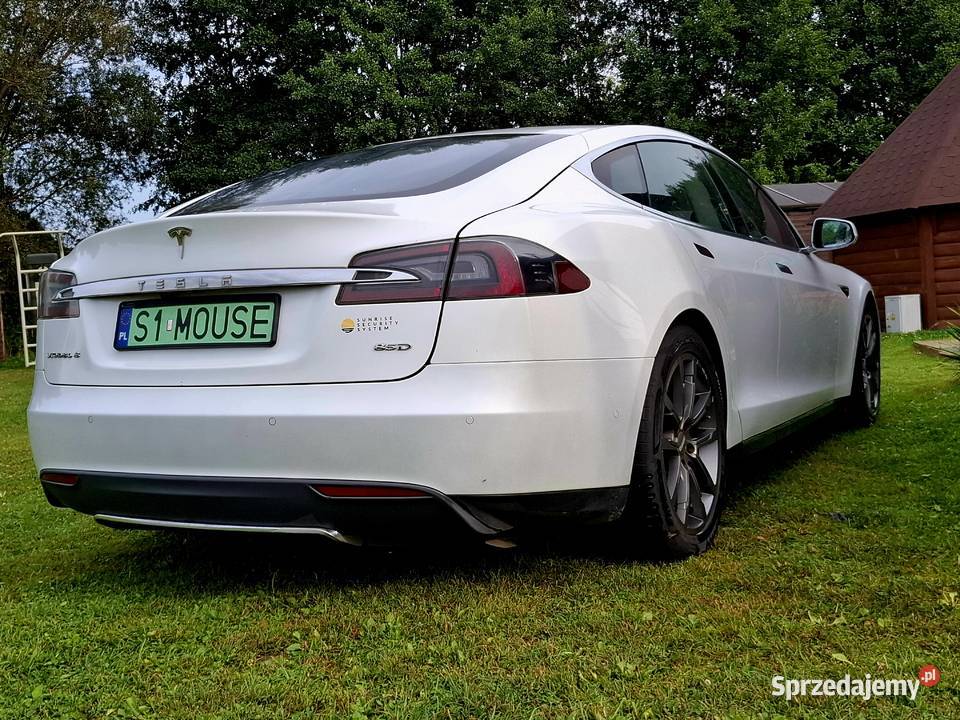 Tesla S 85D dual motor 4x4 darmowe dożywotnie wielkopolskie Poznań