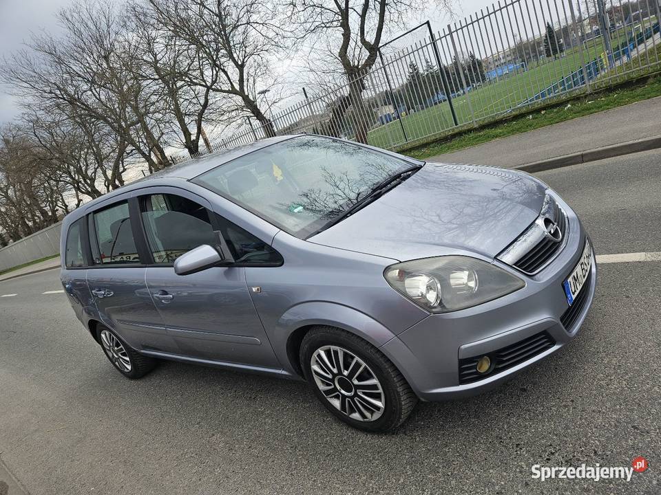 Opel Zafira 19 CDTI 7 osobowy z Niemiec manualna zachodniopomorskie Stargard